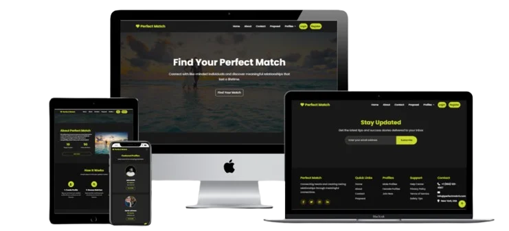 Matchmaking Website Solution